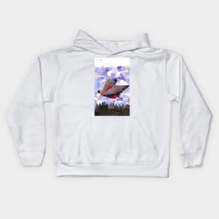 A Falling Angel Kids Hoodie